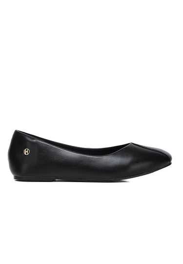 Tulip Flats & Ballerinas In Black