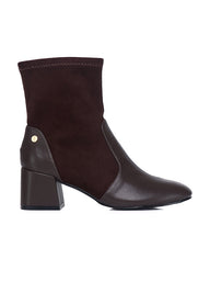 Maiwen Suede Boots In Espresso