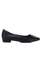 Jacqueline Slip-on Flats & Ballerina In Charcoal