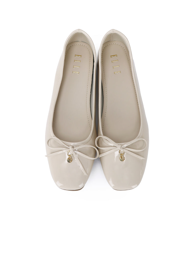 Alodie Flats & Ballerina In Beige