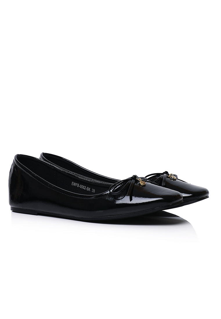 Alodie Flats & Ballerina In Black