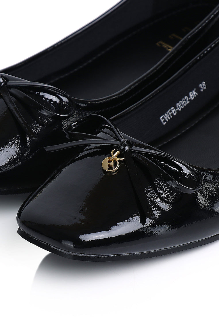 Alodie Flats & Ballerina In Black