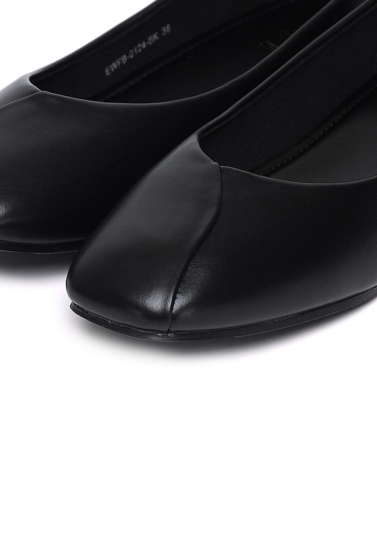 Tulip Flats & Ballerina In Black