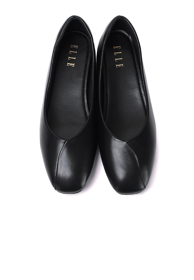 Tulip Flats & Ballerina In Black