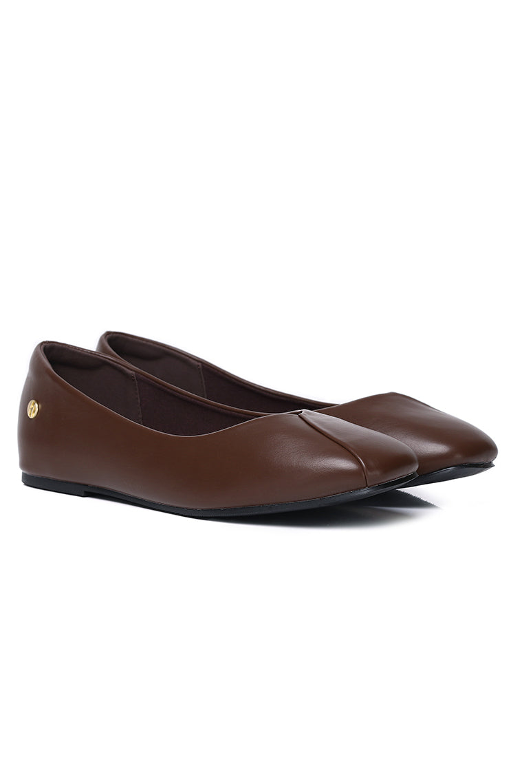 Tulip Flats & Ballerina In Coffee