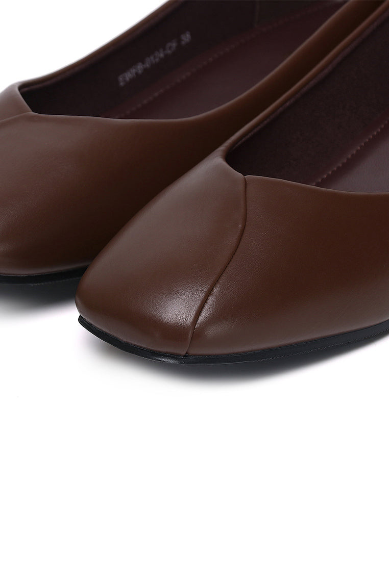 Tulip Flats & Ballerina In Coffee
