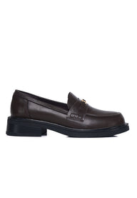 Sabine Slip-on Loafers In Coffee
