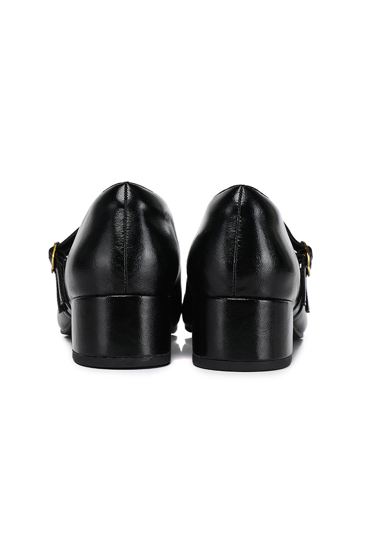 Lena Mary Jane Pumps Heels In Black