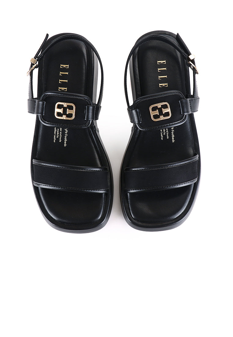 Claudette Slingback Sandals In Black