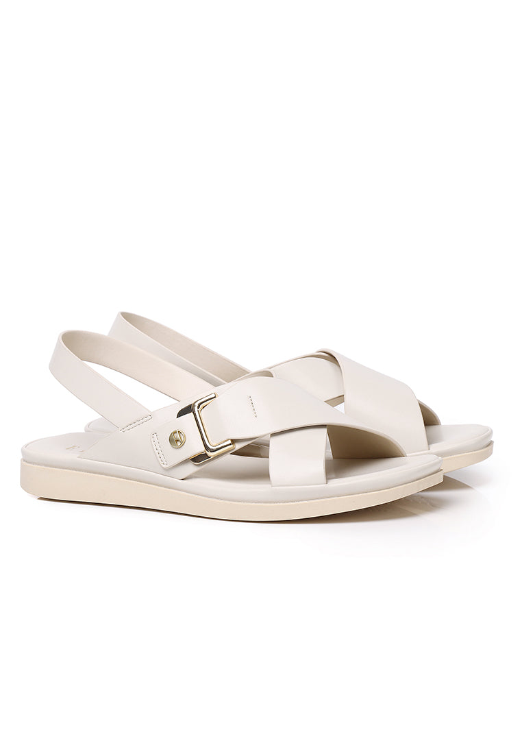 Cleore Sandals In Beige