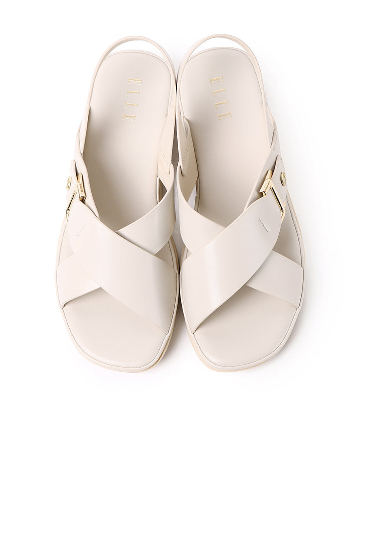 Cleore Sandals In Beige