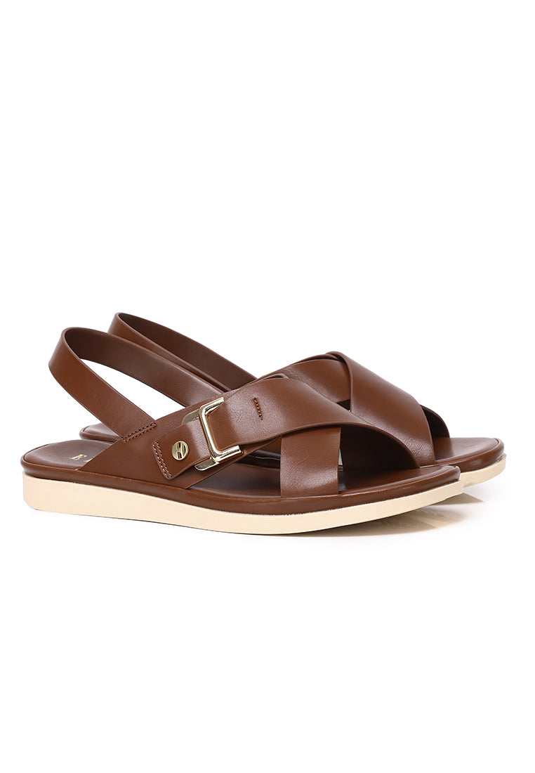 Cleore Sandals In Tan
