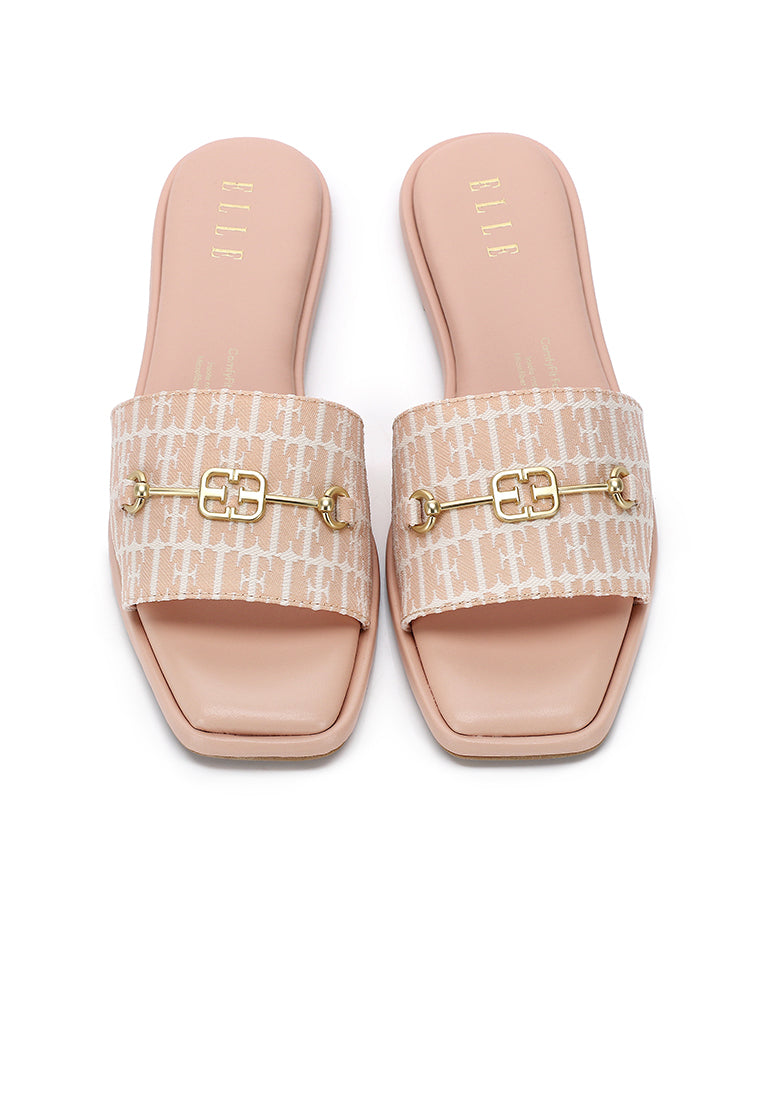 Margot Slip-on Sandals In Blush