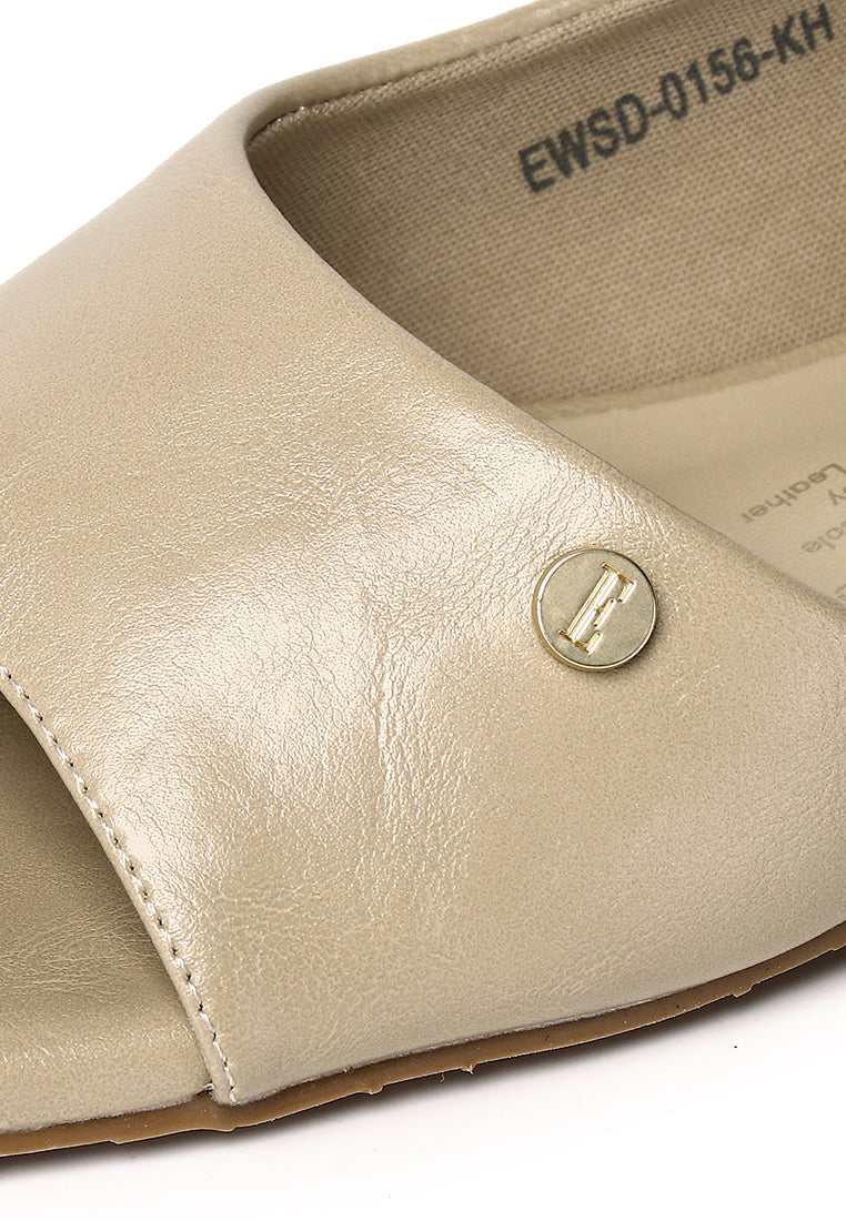 Delphine Slingback Sandals In Khaki
