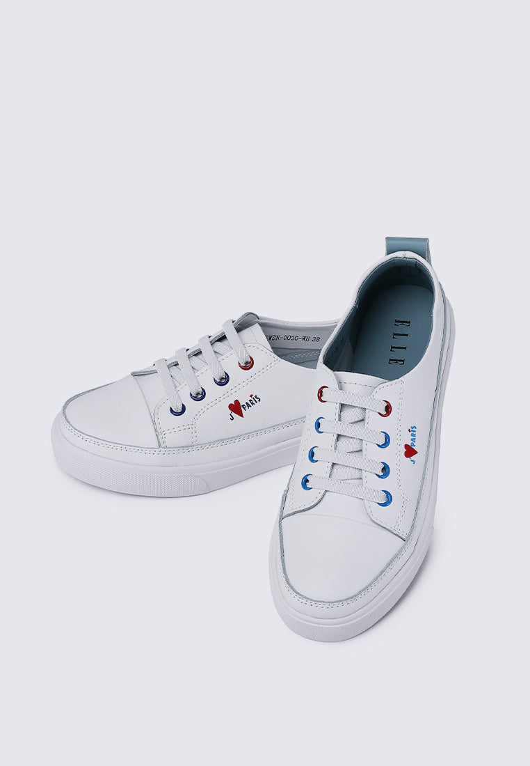 Triumph Microfiber Leather Sneakers In Blue